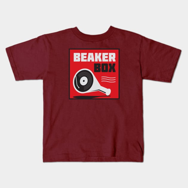 Beaker Box Music Player Kids T-Shirt by Toogoo